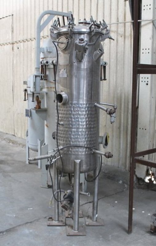 50 gallon Paul Mueller, Stainless Steel Vessel w/ Jacket, 60 PSI @ 100 Deg.F, 75 PSI jacket, 18" diameter x - Image 2