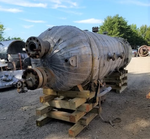 900 gallon 2100 psi, 48" diameter x 84" T/T, Fabwell Corporation, 316 Stainless Steel High Pressure Vessel - Image 4