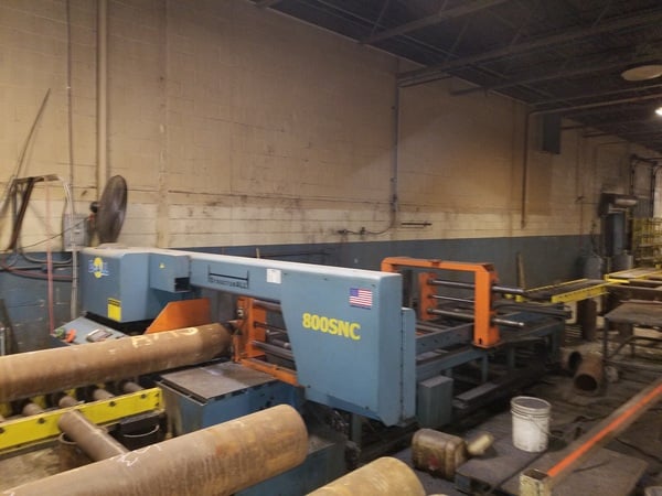 21" x 31.5" DoAll #800SNC, horizontal bandsaw, 1-1/2" x .05" x 271" blade, 75-400 SFPM, 2015 - Image 2