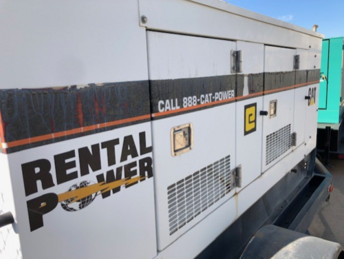 36 KW Caterpillar #CT45, diesel generator set, 2510 hours, S/N 4ZK07305, enclosure, 1997 - Image 1