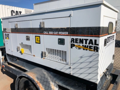36 KW Caterpillar #CT45, diesel generator set, 2510 hours, S/N 4ZK07305, enclosure, 1997 - Image 3
