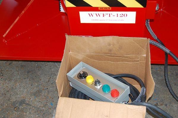 120000 lb. Weldwire Co. #WWFT-120, turntable, 5 HP - Image 2