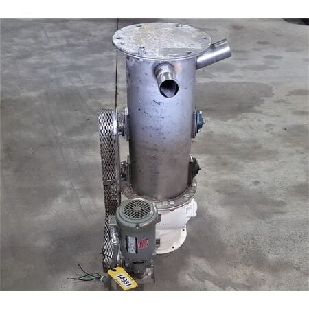 10" x 12" Semco Inc., Rotary Airlock Valve, w/ Dual Shaft Agitated Lump Breaker - Image 3