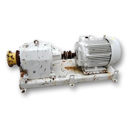75 HP 1780 RPM David Brown, Radicon Gear Motor Speed Reducer Drive, 18:1 Ratio, 460 Volts - Image 1