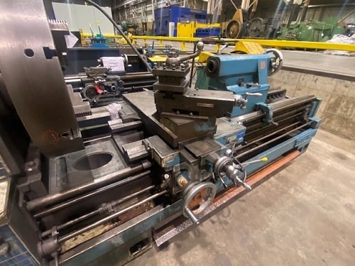 34" x 80" Ajax Hercules #34, Heavy Duty Gap Bed Engine Lathe, 800 RPM, 147" bed length, 11-3/4" tailstock - Image 2