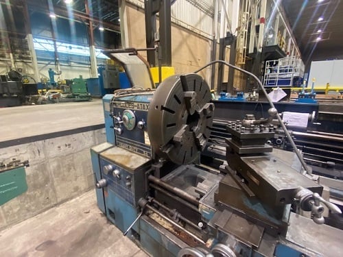 34" x 80" Ajax Hercules #34, Heavy Duty Gap Bed Engine Lathe, 800 RPM, 147" bed length, 11-3/4" tailstock - Image 3