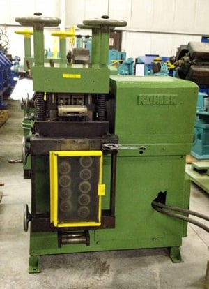 7" x 7/8" Kohler, 19 Roll Light Gauge Strip Leveler, 8 over 9 roll config., 7" roll face - Image 1