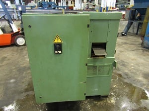 7" x .03" Raster #18180, 19-roll Power Stock Straightener, tachometer, var. speed pulley - Image 4