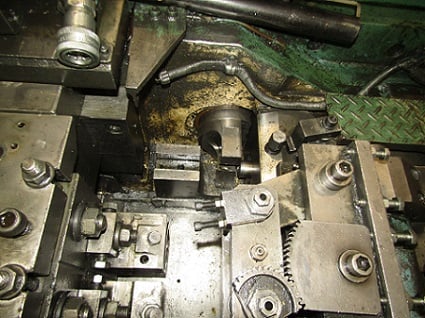 Sakamura #NP440, Nut Former, 100 PPM, 4 die, .910 cutoff diameter, 3.936 die bore, 2.495 punch bore, 4.330die - Image 8