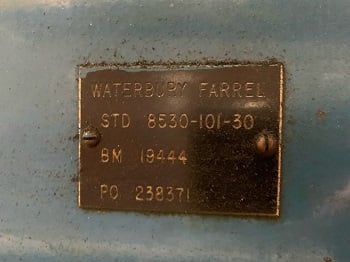 9 Ton, Waterbury-Farrel #2010-HT, ICOP Transfer Press, 10 Station, round plunger, 4.5" blank diameter, 1 5/8" - Image 4