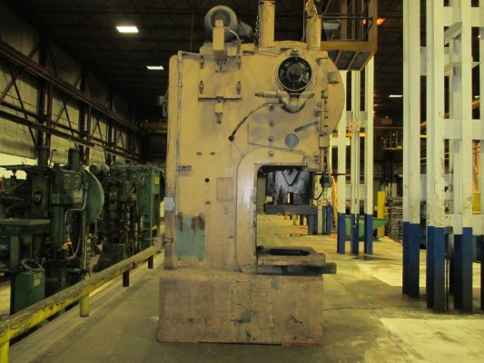 150 Ton, Danly, Gap Frame Single Crank Press, 12" stroke, 50" x 30" bed, 19-1/2" shut height, 35 SPM, 1974 - Image 2