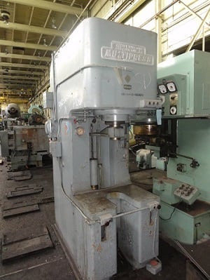 50 Ton, Denison #NA50.D10.A112, Hydraulic Multipress, 15" stroke, 12" throat, 31-1/4" x 19-1/2" bed - Image 2