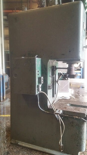 25 Ton, Denison #25, Hydraulic Multi-press, 20" stroke, 13" throat, 27" x 24" bed - Image 3