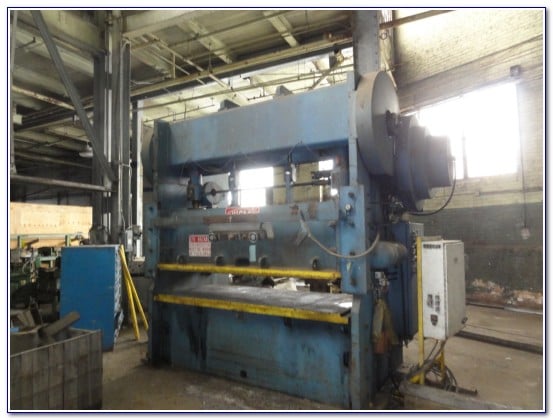 150 Ton, Niagara #PN150-72x36, straight side double crank Press, 6" stroke, 14" shut height, 19-5/8" throat - Image 1