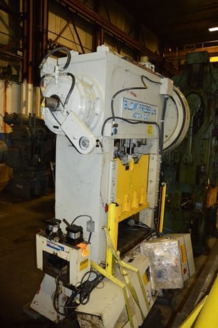 105 Ton, Blow #SD-10-42, Straight Side Press, 2 /14" stroke, 13" shut height, 124" x 42" bed, 4" adjustment - Image 3