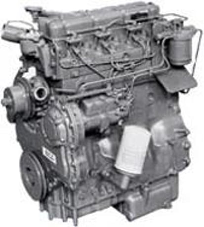 60 HP Perkins #4.236, Engine Assembly, 2800 RPM, factory remanufactured - Image 1