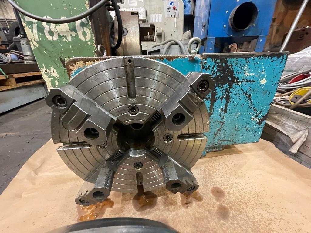 20 Tanshing #MRNG-400 4th Axis, with 4-Jaw 16" chuck - Image 3