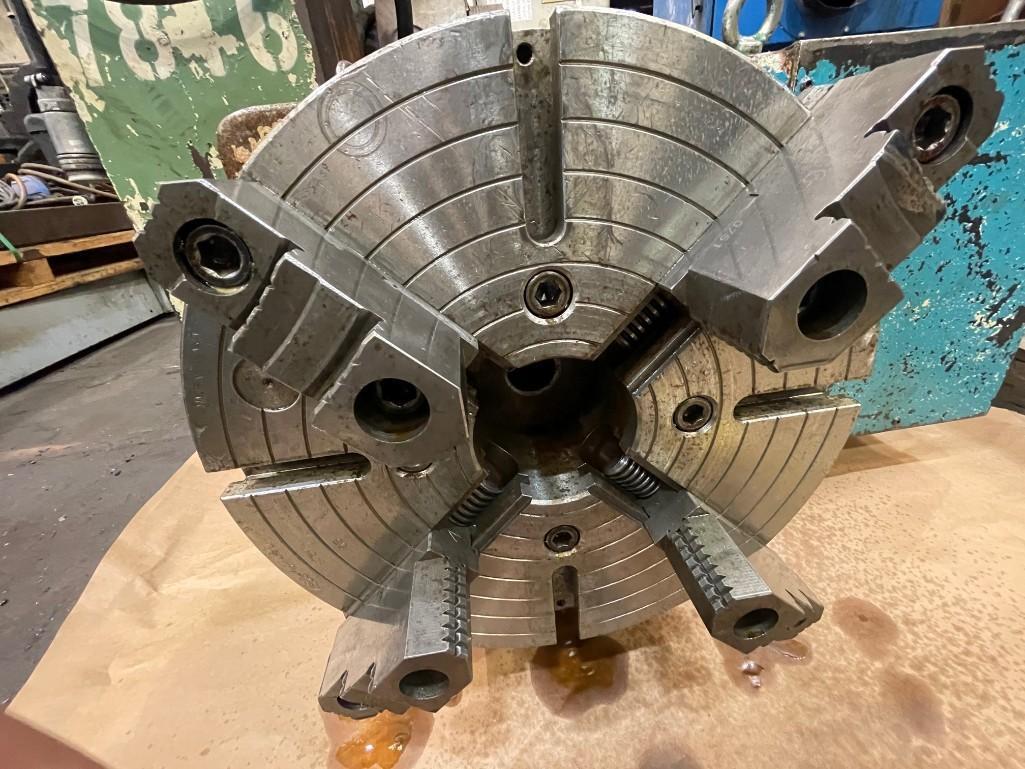 20 Tanshing #MRNG-400 4th Axis, with 4-Jaw 16" chuck - Image 4