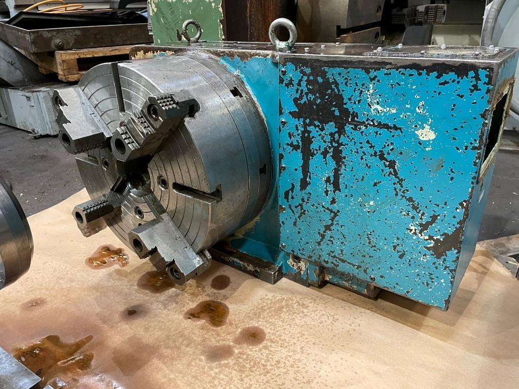 20 Tanshing #MRNG-400 4th Axis, with 4-Jaw 16" chuck - Image 5