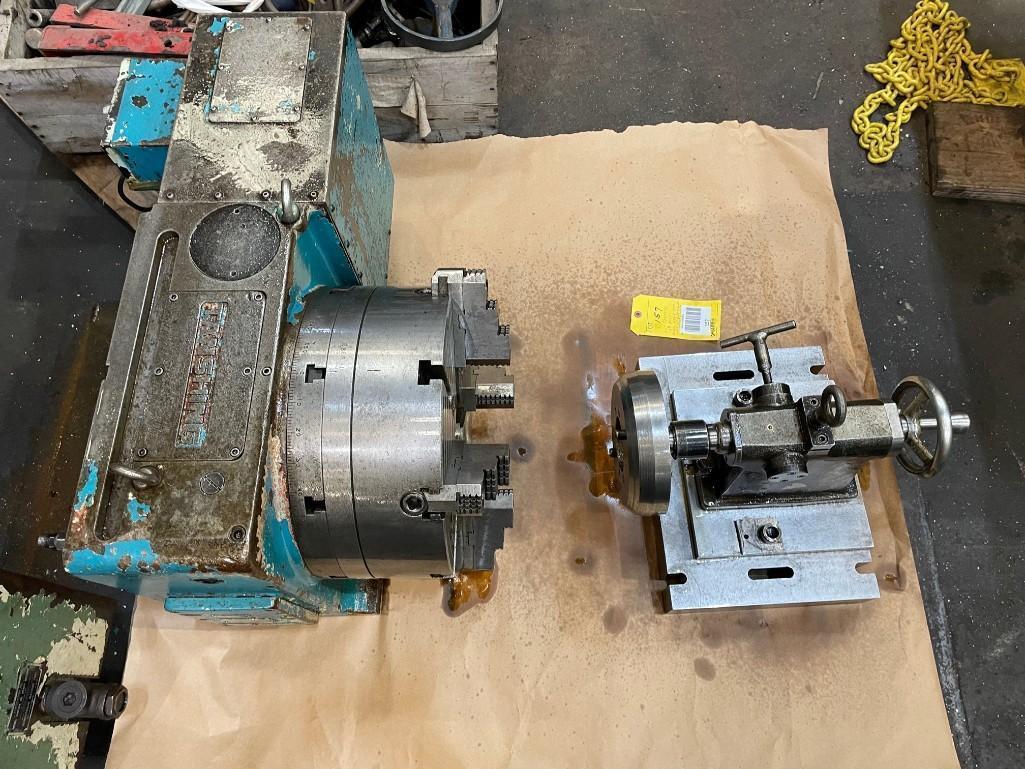 20 Tanshing #MRNG-400 4th Axis, with 4-Jaw 16" chuck - Image 7