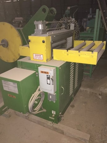 30" Coe Press Equipment #CPTR-30, servo feeder, S/N 12302-2 - Image 2