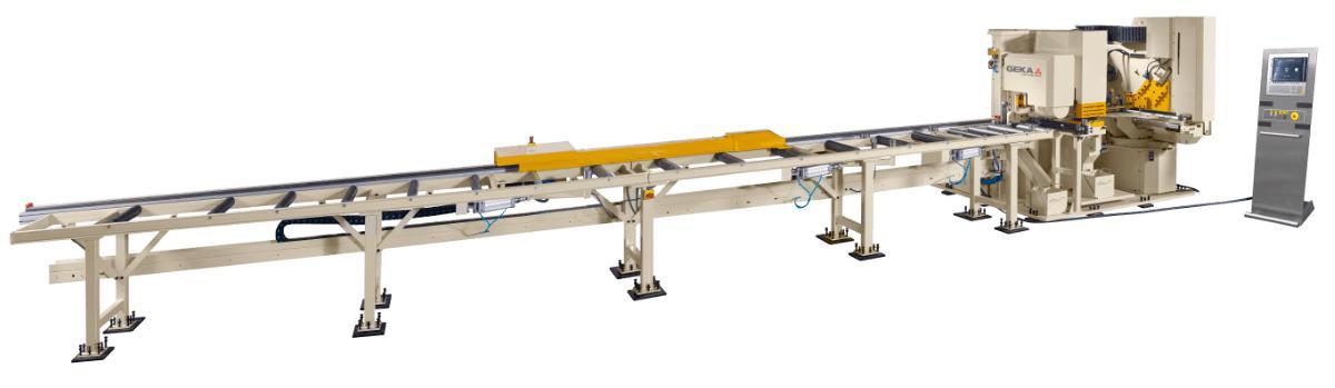 120 Ton, Geka #Alfa-500-150, CNC punching solutions for angles & flat bars, new - Image 1