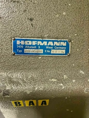 Hofmann #HRRS, 4th & 5th Axis CNC Trunion Rotary Table, NC-630 width - Image 2