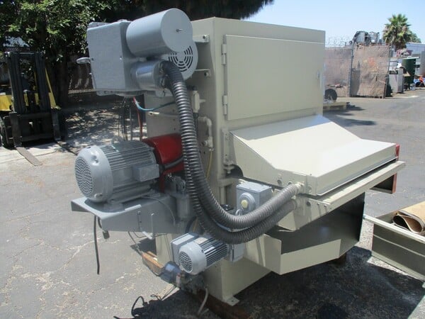 37" Cemco #UR-2137, 1-head belt grinder, complete coolant system - Image 5