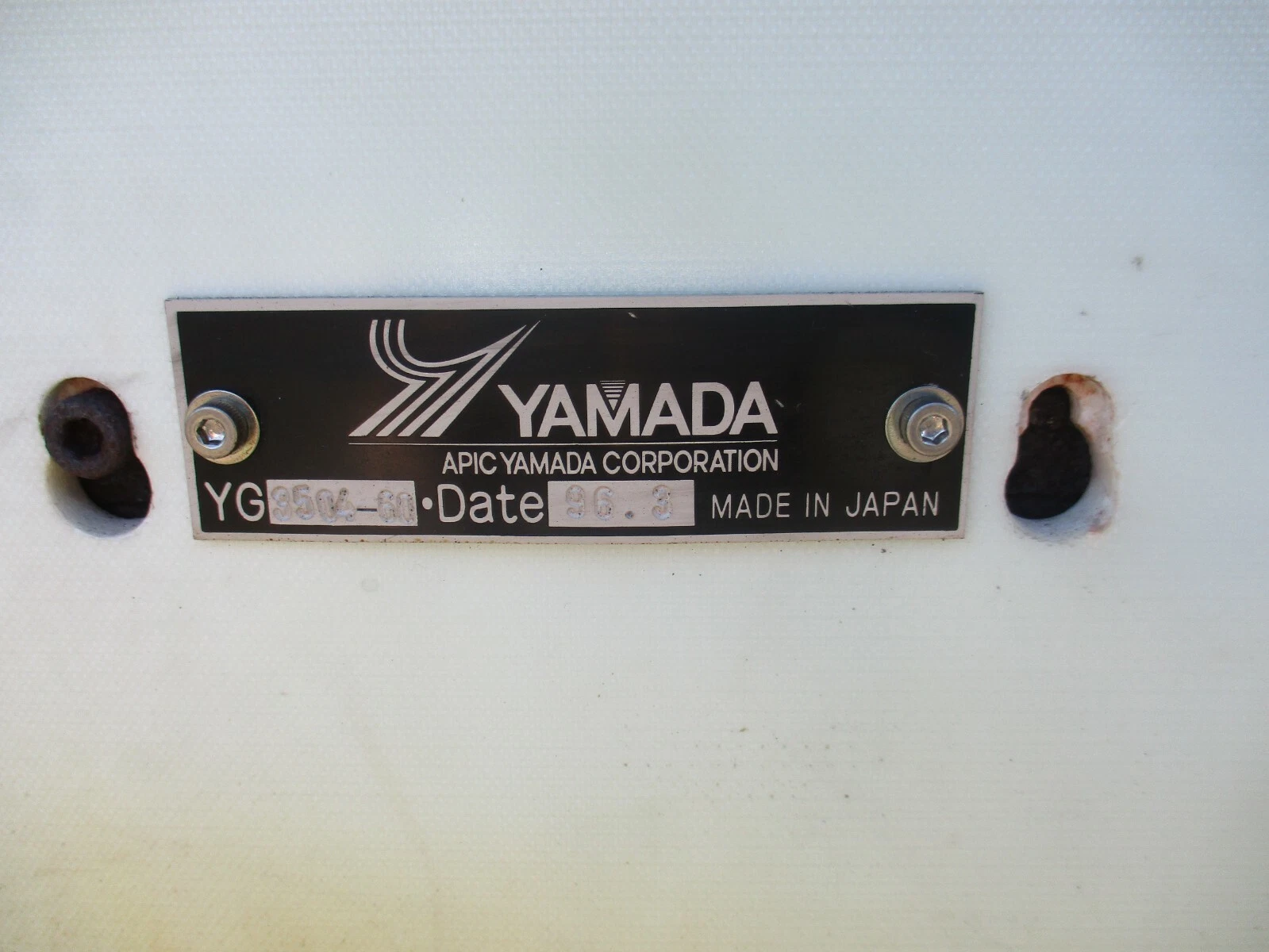 60 Ton, Yamada #8000-DSE, hydraulic 4-post heated platten transfer press - Image 4