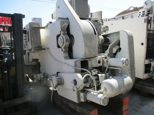 110 Ton, Bliss #C110, OBI punch press, air cushion, air clutch, nice - Image 6