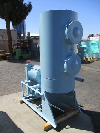 RCI Air Systems / Lampson #790784, vacuum blower with baghouse - Image 3