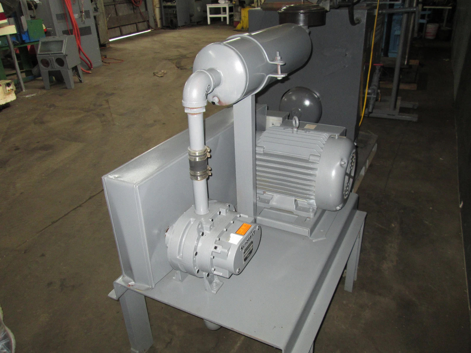 Sutorbilt Positive Displacement Pump and Motor, 15 HP, Single Phase - Image 1