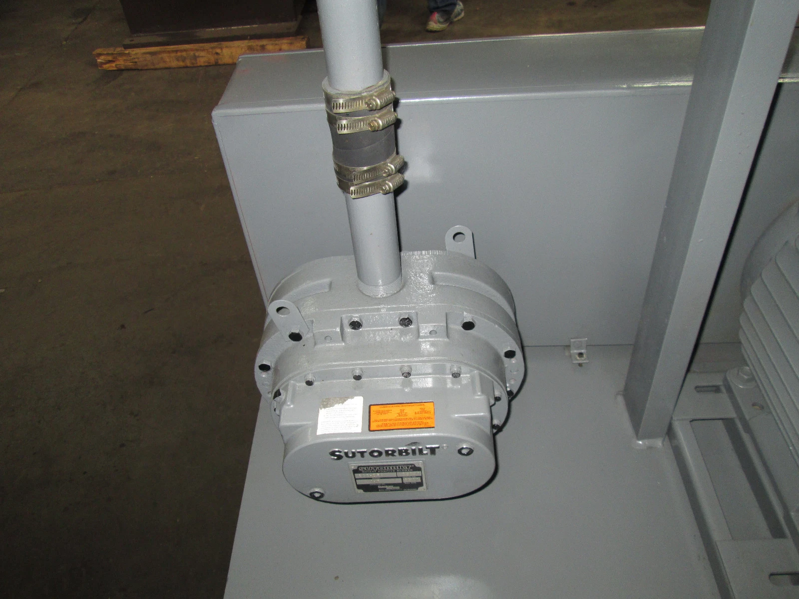 Sutorbilt Positive Displacement Pump and Motor, 15 HP, Single Phase - Image 5