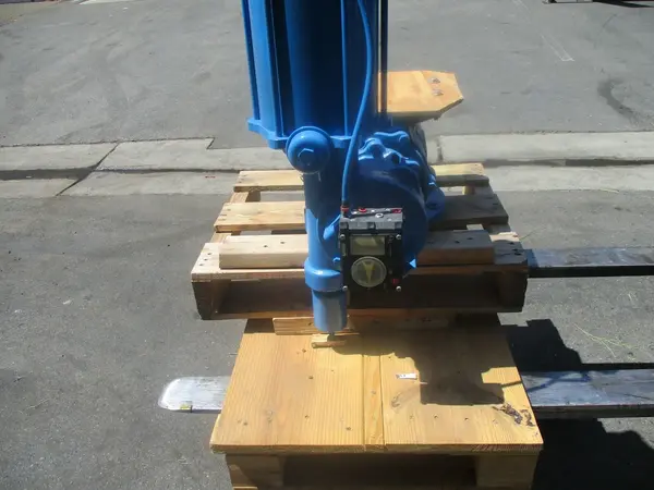 6" Dezurik, Eccentric Plug Valve, w/ Actuator, New - Image 5