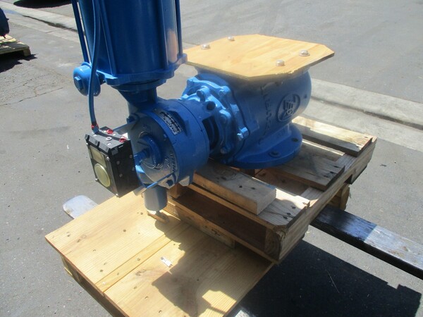 6" Dezurik, Eccentric Plug Valve, w/ Actuator, New - Image 6
