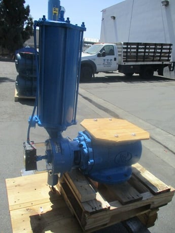6" Dezurik, Eccentric Plug Valve, w/ Actuator, New - Image 10