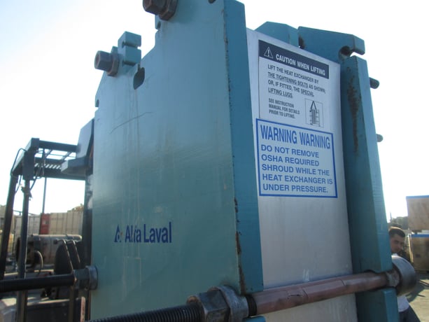 380 sq.ft., Tranter, M15-FFM, Superchanger heat exchanger, Stainless Steel, 100 psi - Image 4