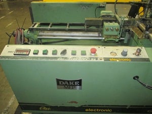 14" Dake #COBRA-350AX, Saw, 3400 RPM, 7" vise opening, 6-1/4" feeder vise opening, 23" feeder length, 8 blades - Image 3