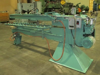 Blue Valley #40 Ring & Circle Shear, 1/4" capacity, 15" throat, 12' 3" diameter, 40 FPM - Image 1