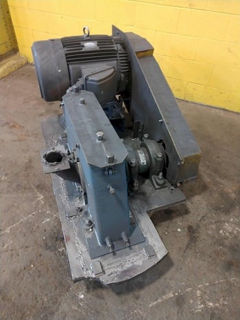 Wheelabrator Shot Blast Wheels & Motors, 4 wheels, 40 HP - Image 4
