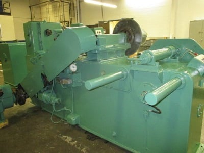 12" x .157" Nobs Slitting Line, 500 kg, uncoiler, recoiler, auxiliary recoiler - Image 1