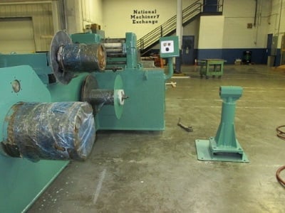 12" x .157" Nobs Slitting Line, 500 kg, uncoiler, recoiler, auxiliary recoiler - Image 9