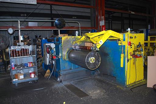 36" x .187" Stamco Slitting Line, 20000 lb., 24" ID, 62" outside dimension, L-R, Self-Contained Hydraulics - Image 4