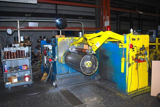 36" x .187" Stamco Slitting Line, 20000 lb., 24" ID, 62" outside dimension, L-R, Self-Contained Hydraulics - Image 5