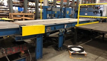 60" x .188" Herr Voss Drop, Stacker with Blower and Side Discharge, 20000 lb., 425 FPM - Image 4