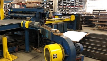 60" x .188" Herr Voss Drop, Stacker with Blower and Side Discharge, 20000 lb., 425 FPM - Image 5