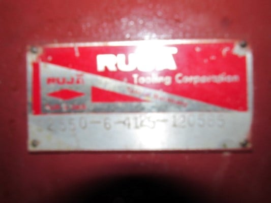 1/2" x 4" Ruja #HAWK, Rotary Roller, 120" die segment, 30" vibra feed bowl w/adj. stand - Image 5
