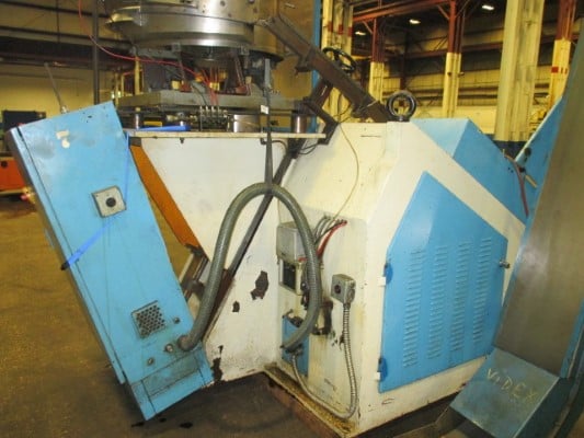 5/16" Saspi #RV-8, thread rolling machine, 30" vibra feed bowl, 8' conveyor - Image 6