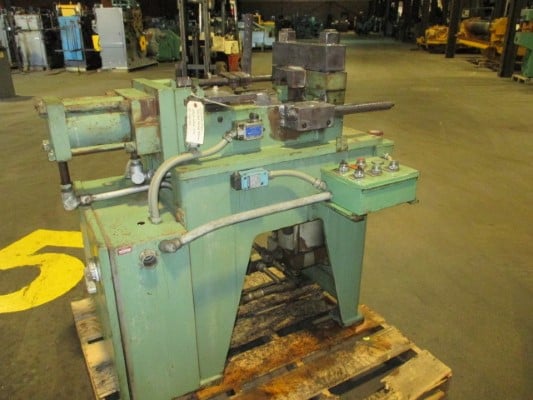 3" Fenn #30-3, Hydraulic Tube End Forming Machine, 4" stroke, 1500 PSI working pressure - Image 6
