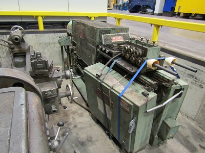 1" Burr Oak #DTHF-M1-10, Tube Cut-off, 7 horizontal / 7 vertical, 3" stroke, air feed, 1973 - Image 2